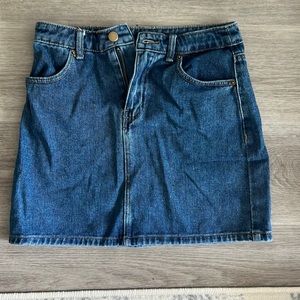 Blue Denim Skirt